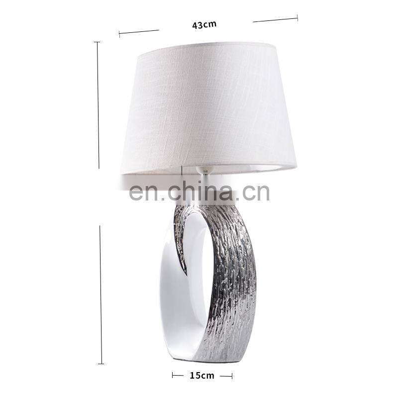 Luxury beautiful modern style home decoration table lamp made in China