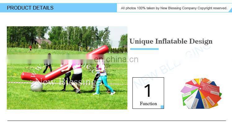 Outdoor coordinated match inflatable team building hockey ball sports game