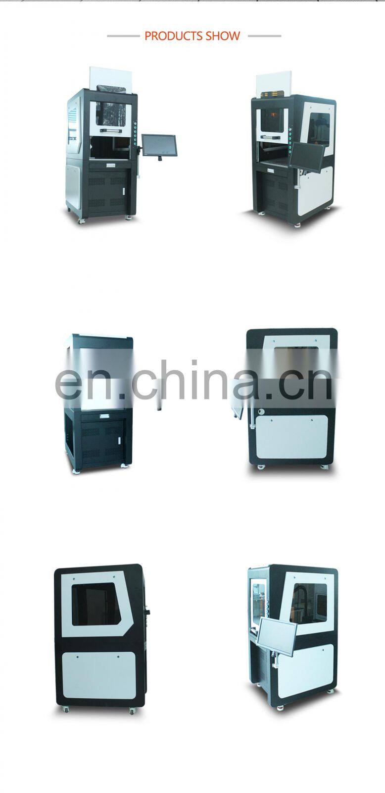 Most popular large sealing gold and silver fiber laser marking machine