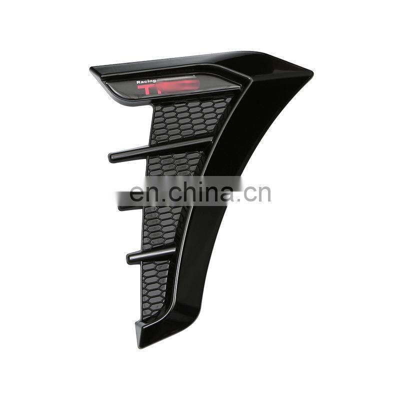 Auto parts factories sell cheap Universal Side Wing Universal modified leaf plate Side Vent Air Wing For All the Cars