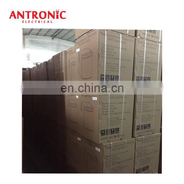 Antronic CE/GS/ETL/RoHS black/white 30L no noise hotel/home use mini fridge