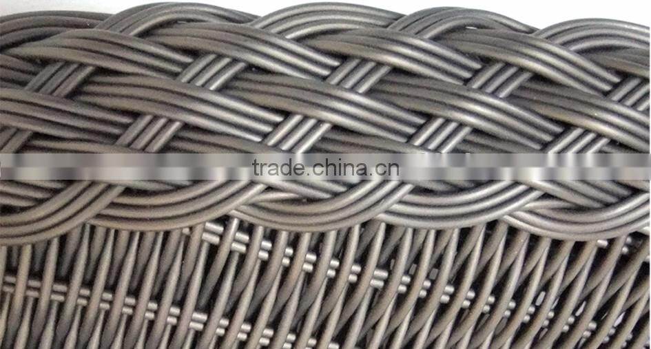 Synthetic rattan living room set