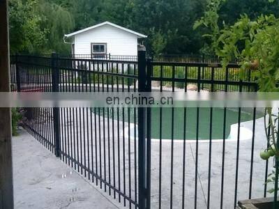 high quality smooth top steel fencing