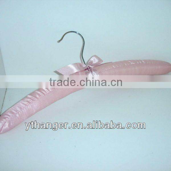 CL01 fabric cloth hanger foam hangers silk hanger brown