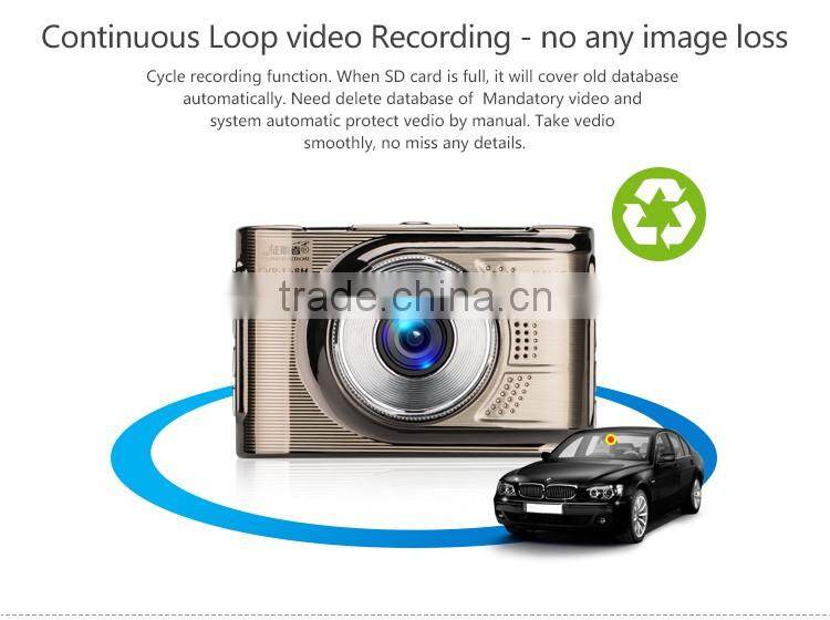 FULL HD Car video recorder (DVR) mini dash cam CVR-168H