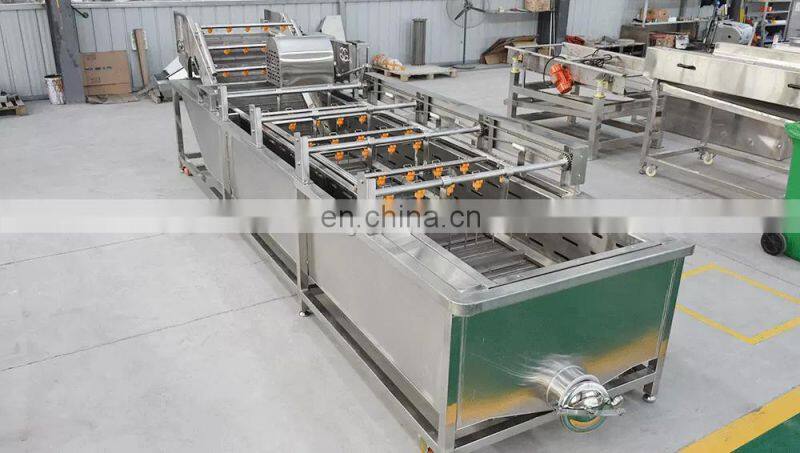 Commercial Automatic Fruit Strawberry Cleaner Blueberry Cleaning Mango Date Bubble Washer Tomato Vegetable Washing Machine Price