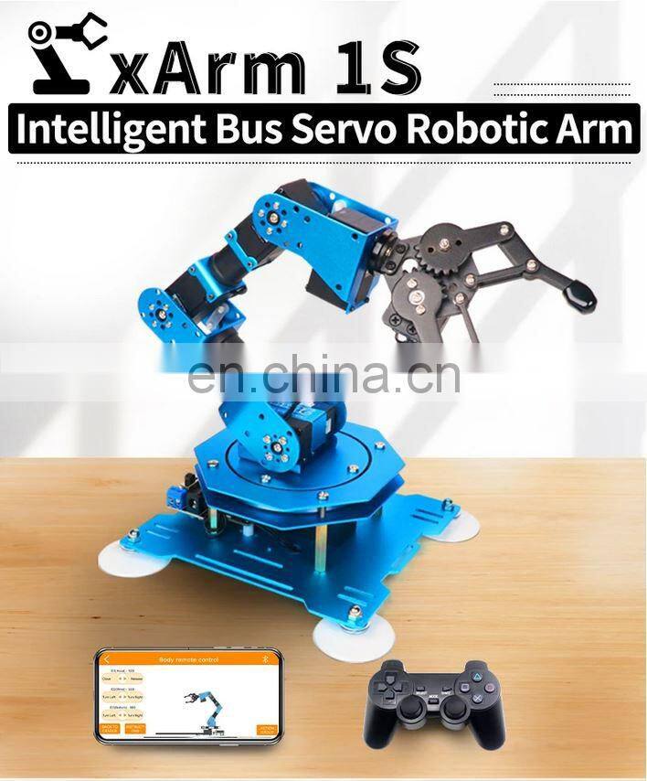 xArm 1S 5DOF Robot Arm Robotic Mechanical Arm with Bus Servos Torque 25KG For Programming (Assembled)