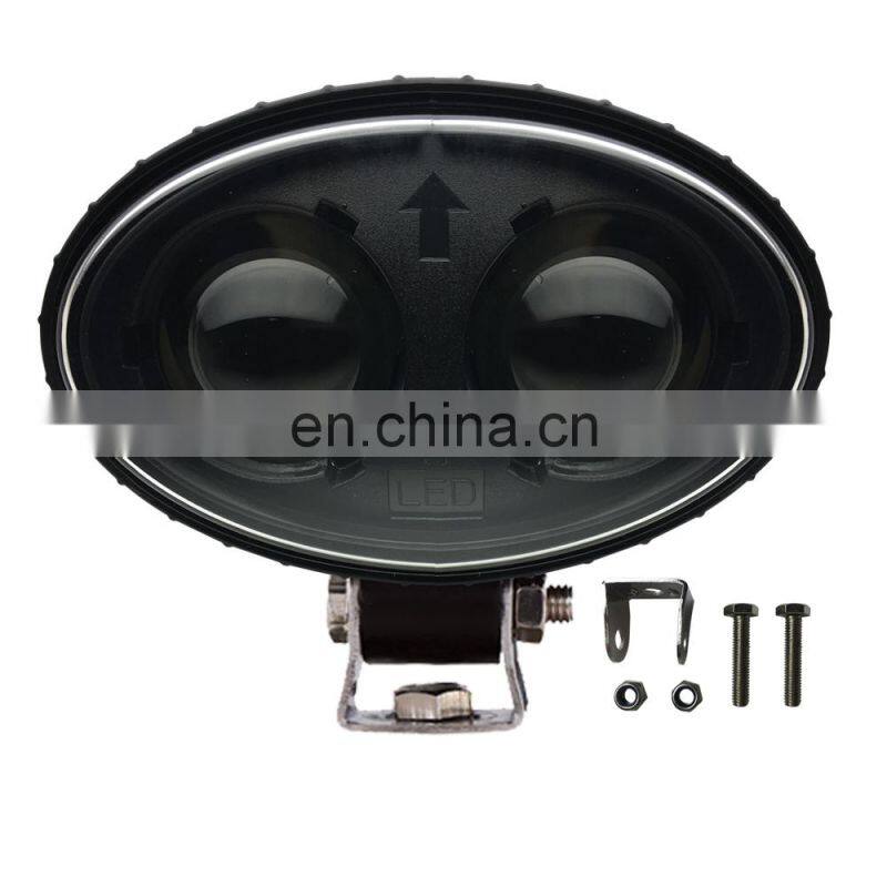 6W blue arrow led work light led warning truck lights shanghai sanfu