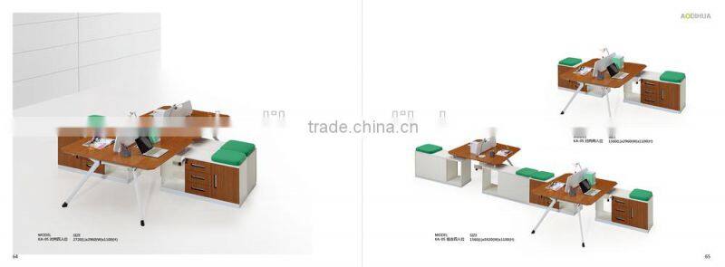 New design modular workstation/two people workstation/office furniture workstation KA-09
