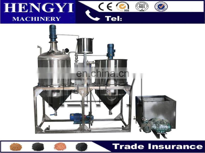 JL-800 small scale edible oil refinery/mini crude oil refinery machine
