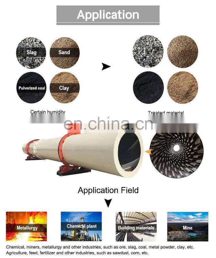 High efficiency secadora de madera drying equipment wood heater sawdust dryer rotary drum dryer