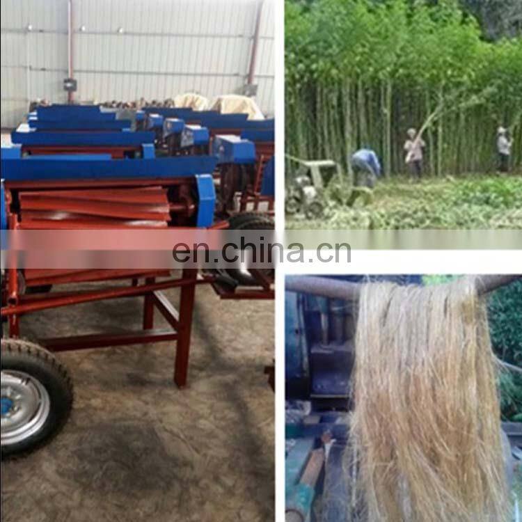 banana stem decorticator Jute Decorticating Pineapple leaf Peeling Machine