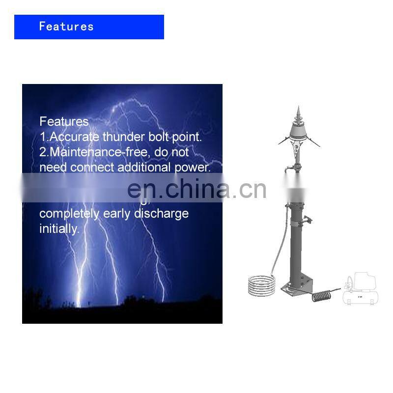 High Quality and Low Price Railway Lightning Rod for Lightning Protection Equipment