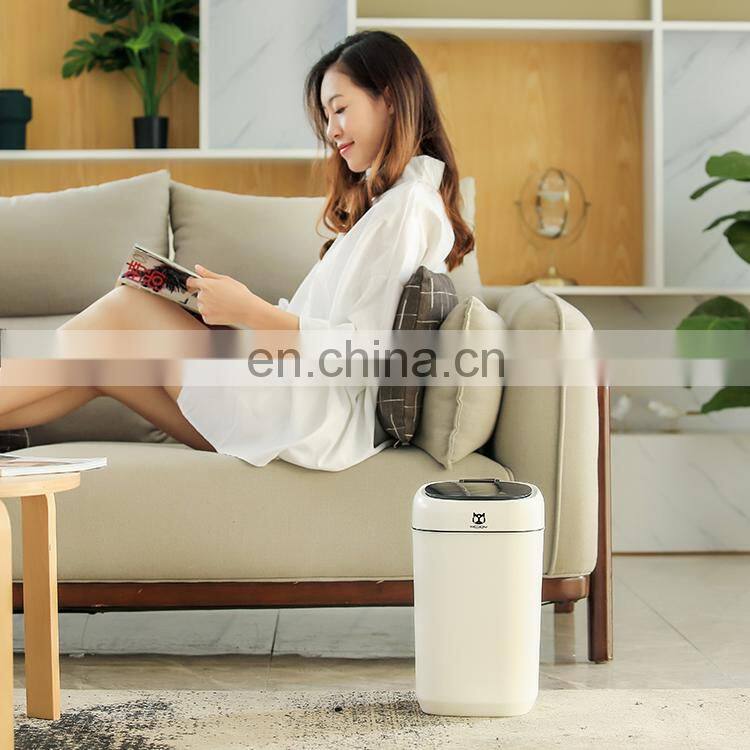 35L Sensor folding waste bin waste composting bin automatic waste bin