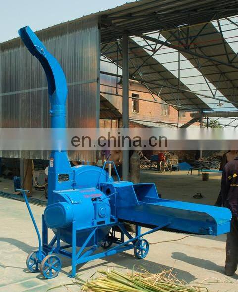 Small wheat straw pulverizer maize straw ensilage machine corn stalk silage hay grass grinder crusher