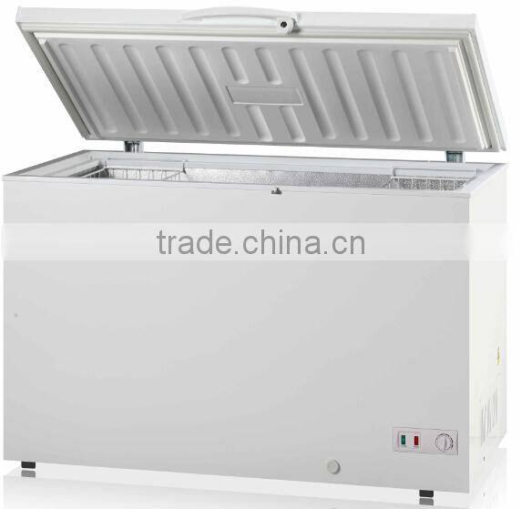 1000L-2200L solid door large capacity chest freezer