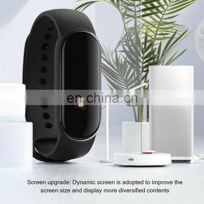 Original GLOBAL Mi Band 5 Wristband 4 Color Heart Rate Fitness Tracker BT Sport Bracelet Screen Miband 5