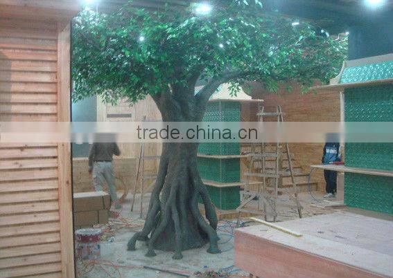 artificial outdoor or indoor green bamboo