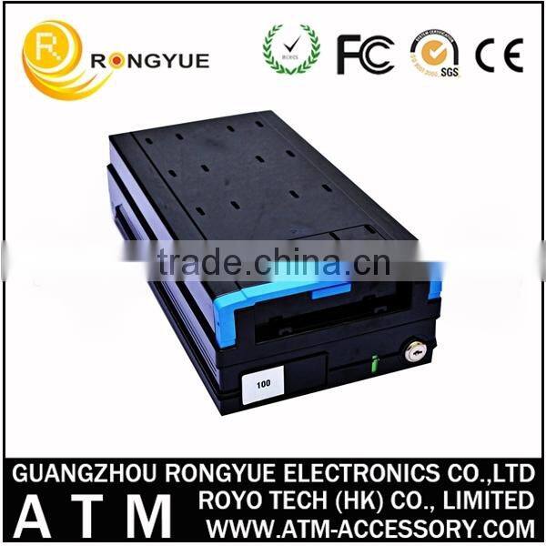RY-03324 ATM Diebold Opteva Parts OP 1.0 Cash Currency Cassette With Lock 00104777000D
