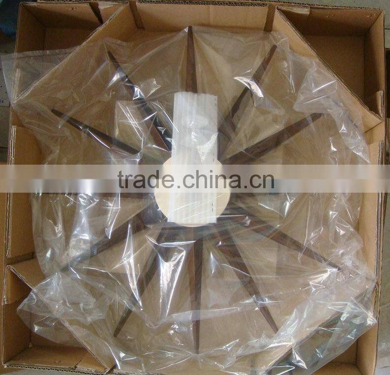 Home decorative Walnut Sunburst Clock wall mounted clock