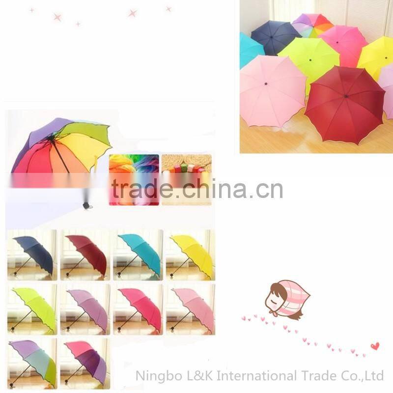 promotional colorful outdoor umbrella/cheap custom print umbrella/folding umdrella