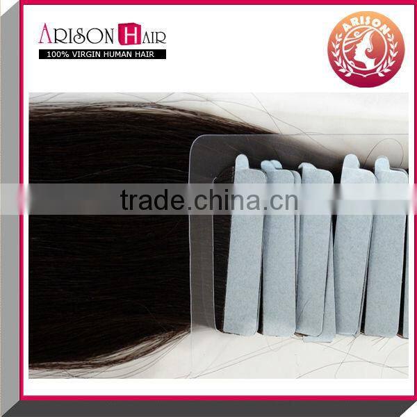 Arison Hair wholesale high quality grade 6a virgin remy human hair skin weft