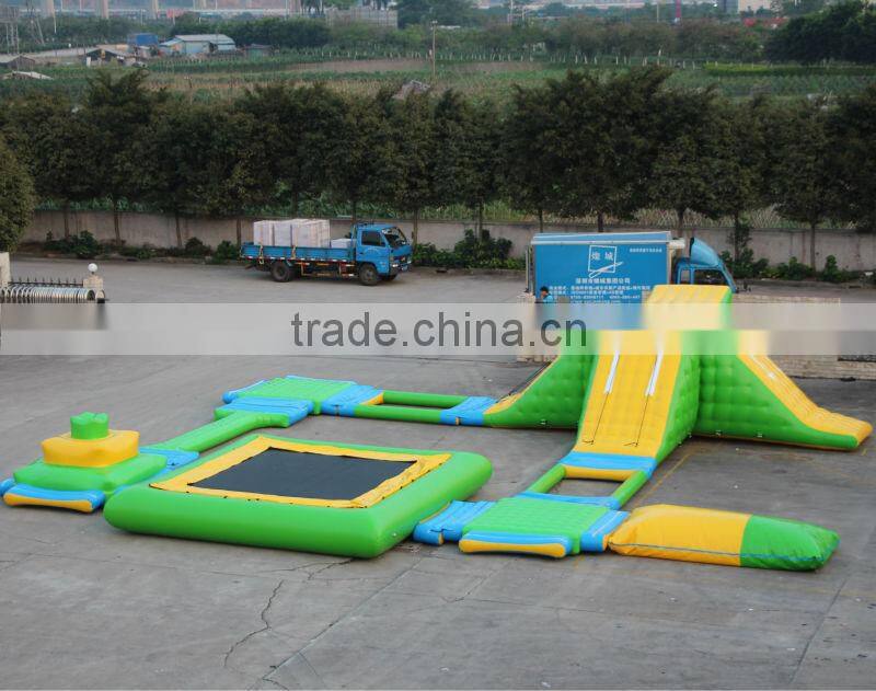 Good quality wholesale giant inflatable water park/ cheap inflatable water park