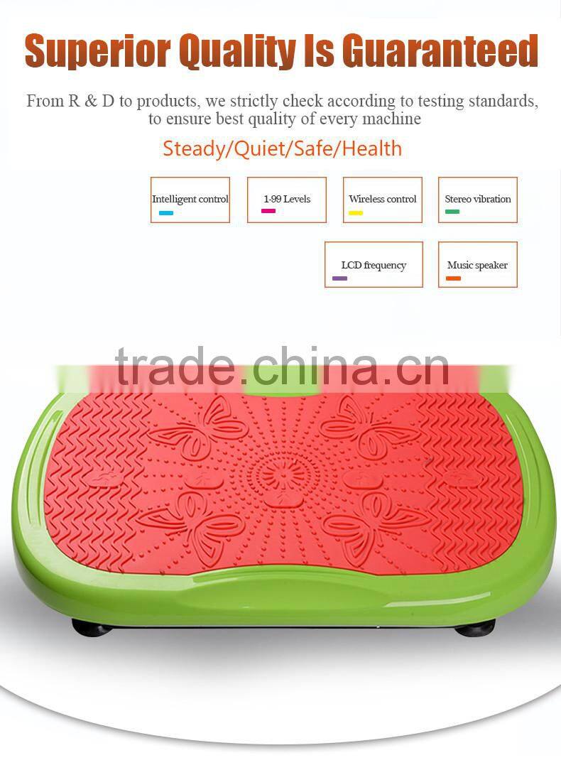 Smart product whole body vibration machine crazy fit massager with bluetooth Eilison