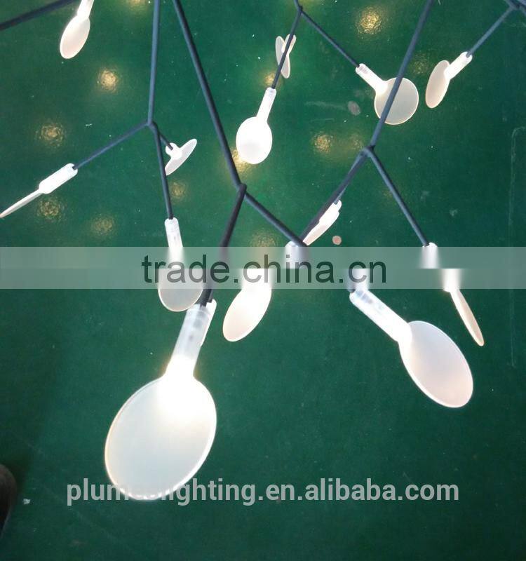 New designed Heracleum Modern stainless steel pendant for hotel project, high level villa, exhibition room and club PLP8245-