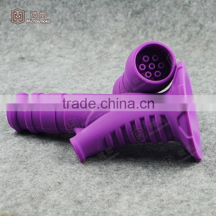 2016 modern smoking pipe silicone material fancy smoking pipes