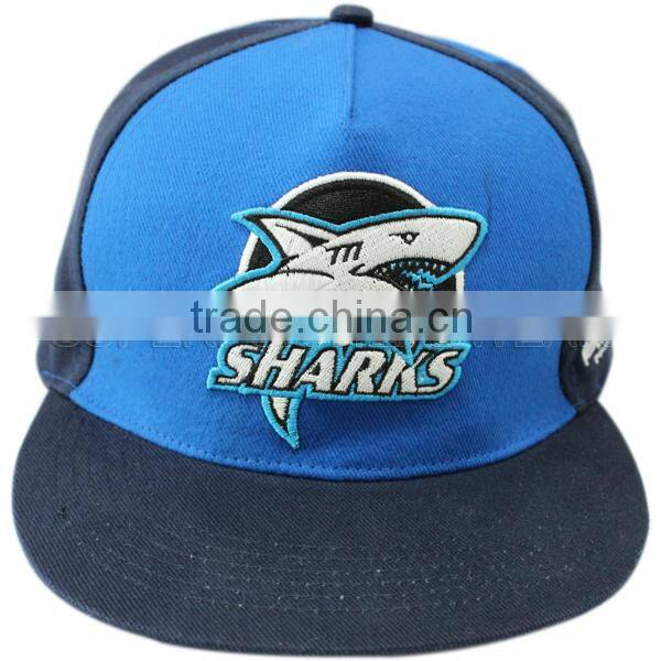 new product 5 panel flat brim hip hop cap