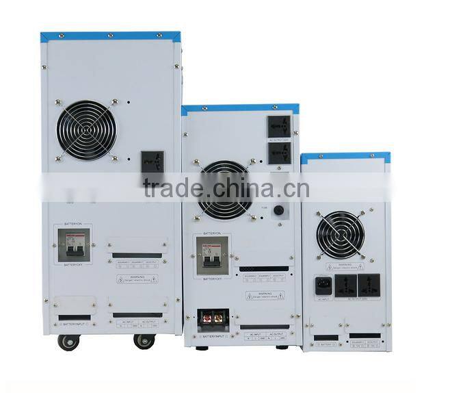 one phase off grid factory supply 4kw pure sine wave inverter charger