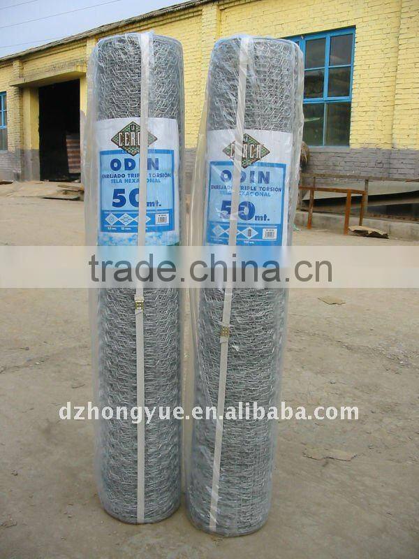 plastic coated chicken wire mesh