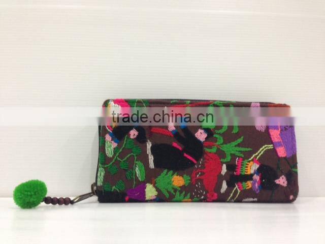 Thai Handmade embroidery Hmong purse Village