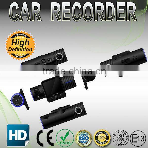 Wide-angle Lens Dual Camera Car Recorder