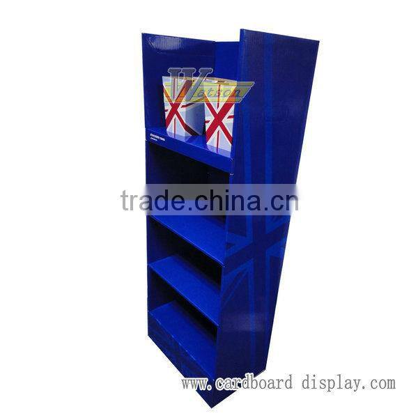 floor cardboard display stand for gift products