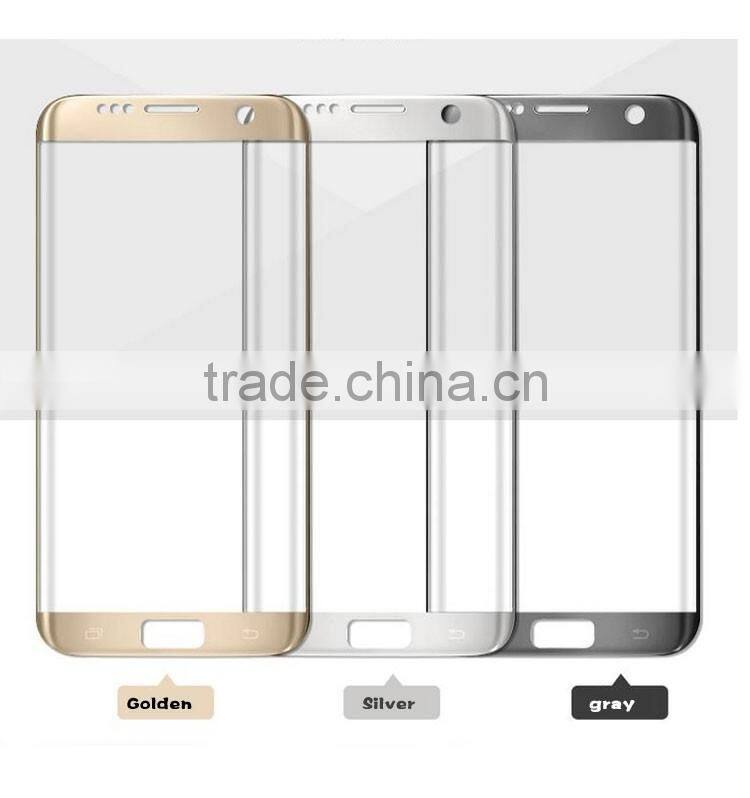 For Samsung S7 Edge Tempered Glass,S7 Edge Full Cover Screen Protector Curved