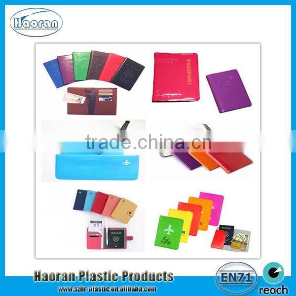 New Arrival Plastic PVC Passport cover