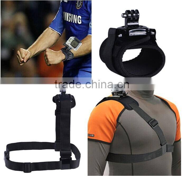 Smatree 7 in 1 Accessories Kit for Gopro Hero4 Black/Silver Hero HD 3+/3/2/1 Camera