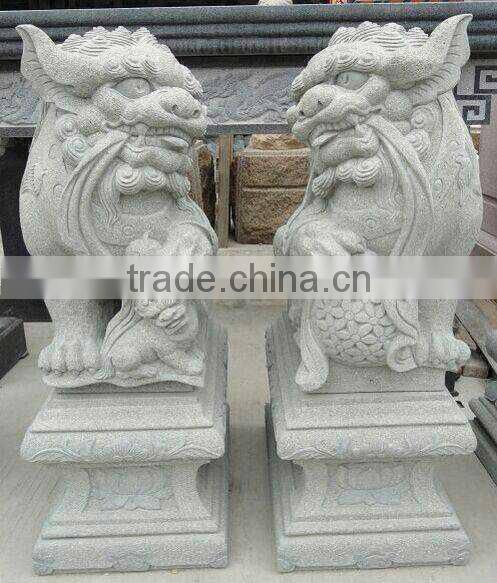 granite lion sculpture