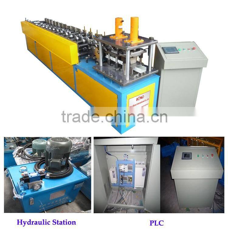 Light Steel Keel Roll Forming Machine Metal Stud Track Steel Guage Frame Ceiling Making Machine With C U W Omega Profile Shape