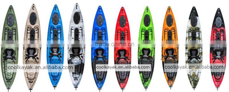 12ft LLDPE plast fishing kayak dinghy wholesale