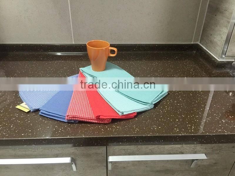 china supplier check colours tea/kitchen towel
