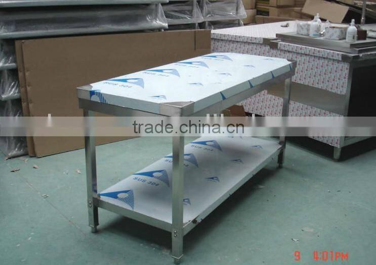 Restaurant Kitchen Equipment / Kitchen Table With Under Shelf BN-W13
