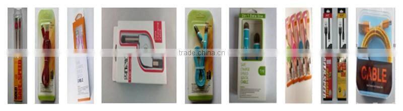 2015 new products china wholesale colorful micro braided usb cable for android mobile phone parts