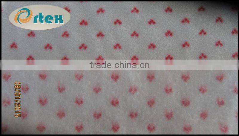 100 polyester printed polar fleece fabric