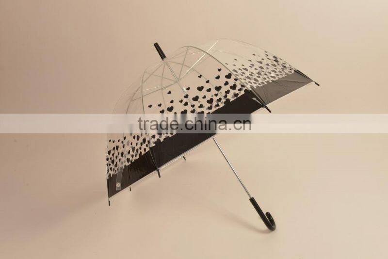 China customized material POE apollo umbrella with plastic handle
