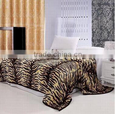 coral fleece Leopard print blankets warm flannel sheets blankets single double fleece blanket Bedclothes bed linings
