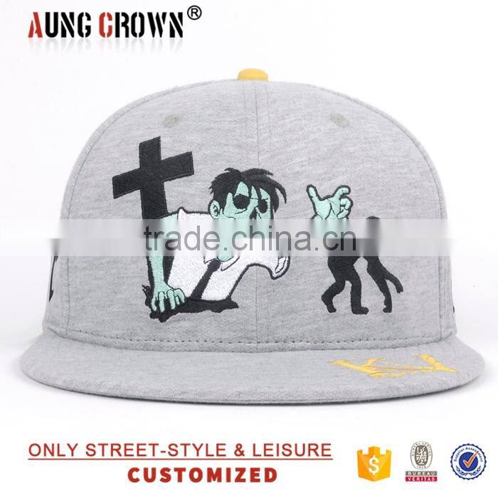 custom cool funny embroidey hip hop snapback cap/hat