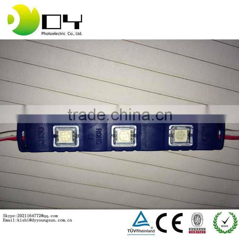 0.7W 3leds SMD 5730 Led Modules RGB Led Pixel Modules Waterproof 12V Backlights Channer Letter WW R G B Y